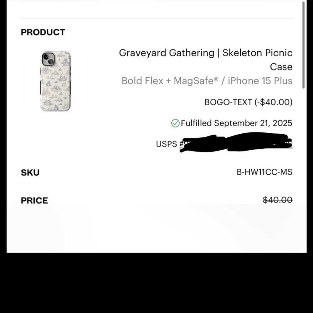 Skeleton iPhone 15 Plus Case with MagSafe